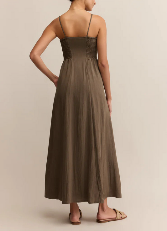 Z Supply Angel Eyes Airy Midi Dress