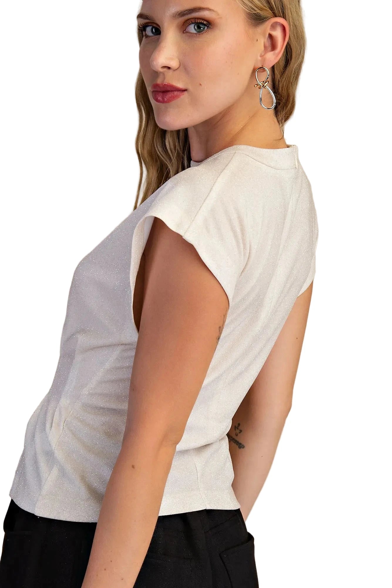 Evie High Neck Sleeveless Top