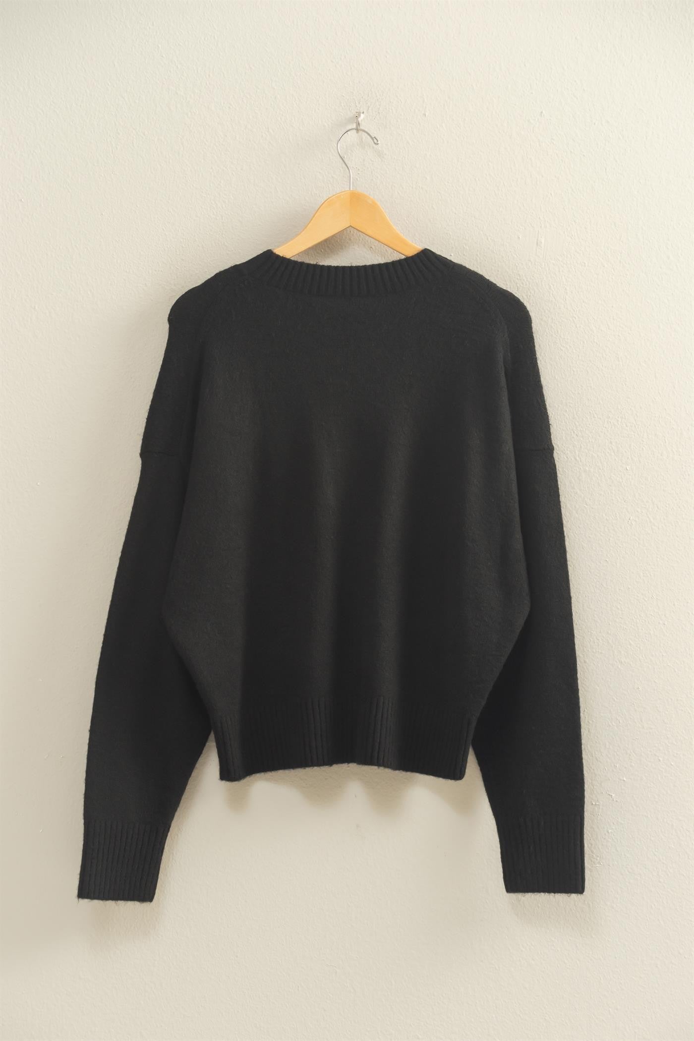 Lila Relaxed Crewneck Sweater