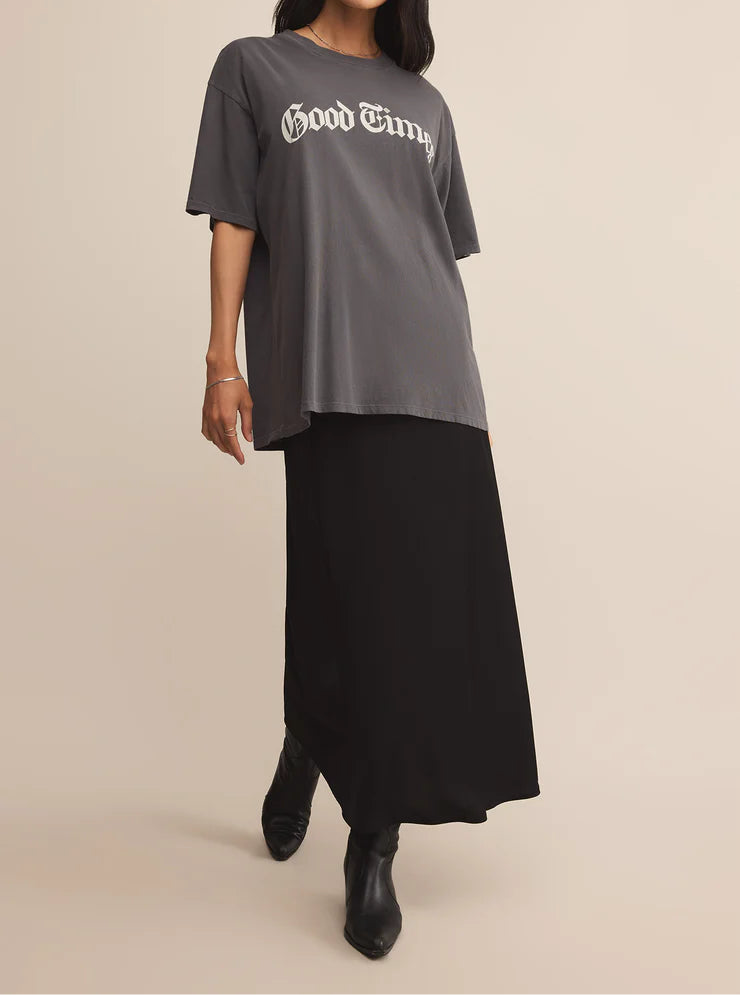 Z Supply Izabel Luxe Satin Skirt