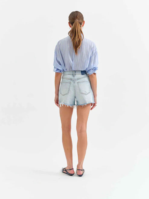 The Knockout High Rise Short in Splash Zone