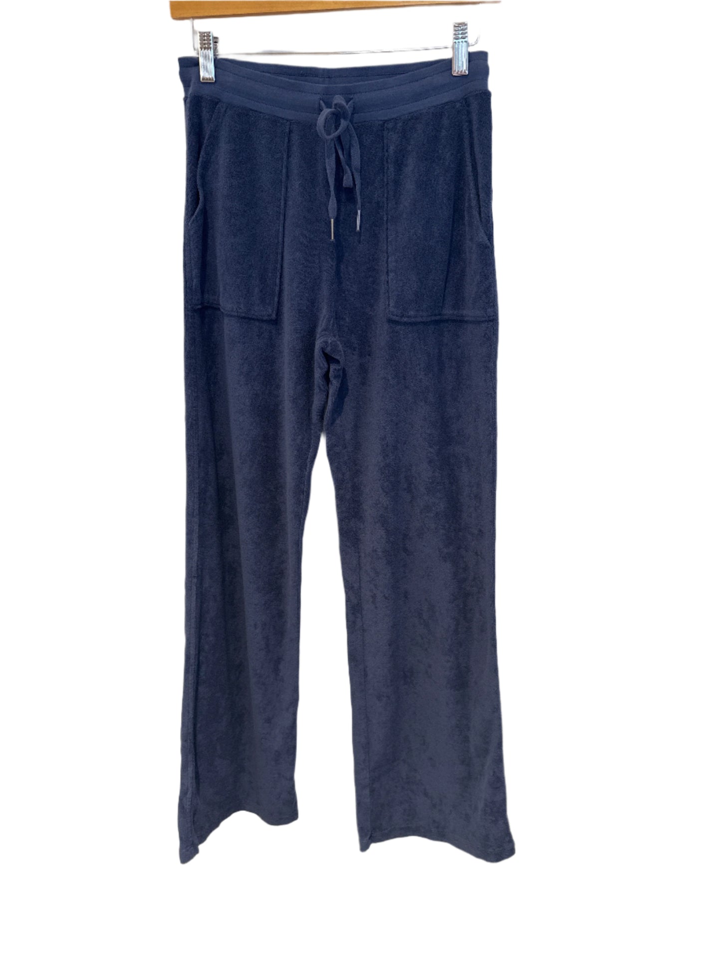 WIDE LEG DRAWCORD PANT W/RIB by Bobi