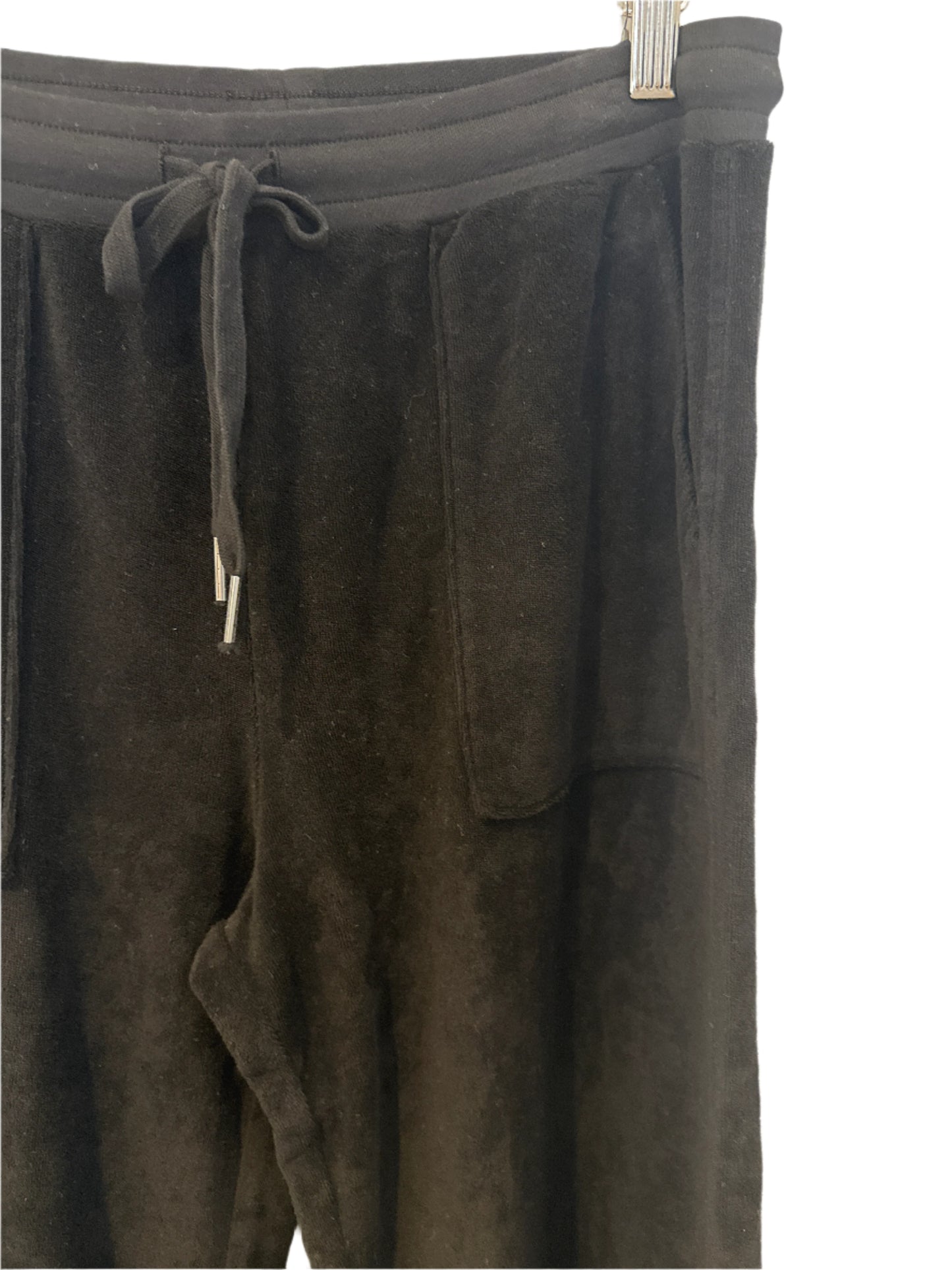 WIDE LEG DRAWCORD PANT W/RIB by Bobi