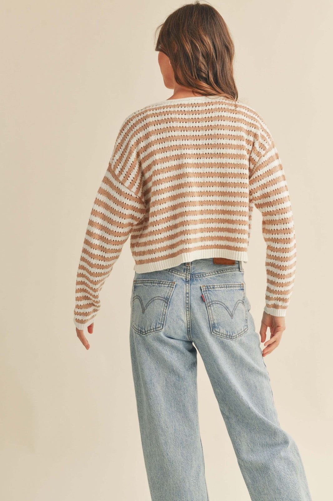 Dani Crochet Knitted Cardigan