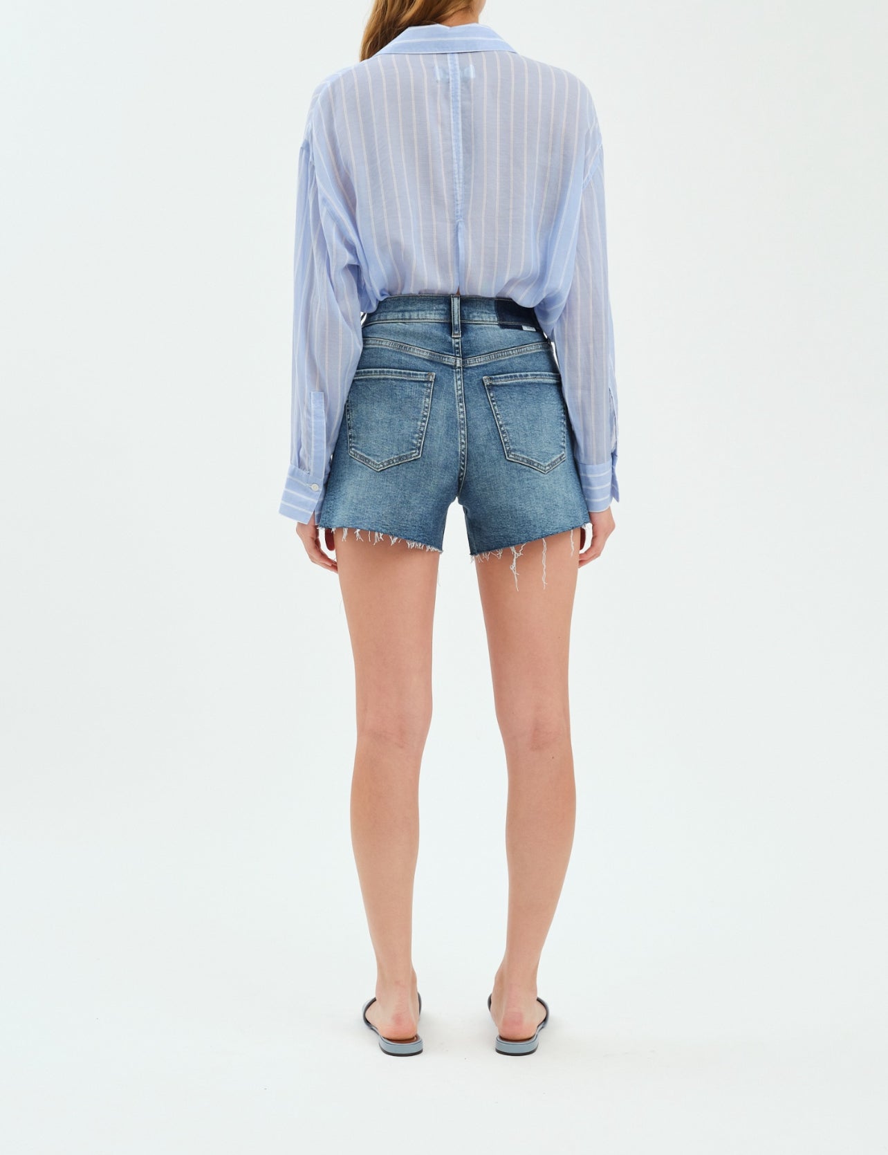 Bottom Line High Rise Short in Perfection