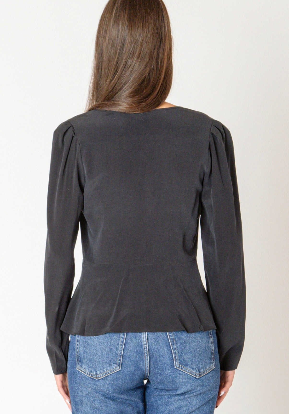 Lenny Long Sleeve Dainty Button Top