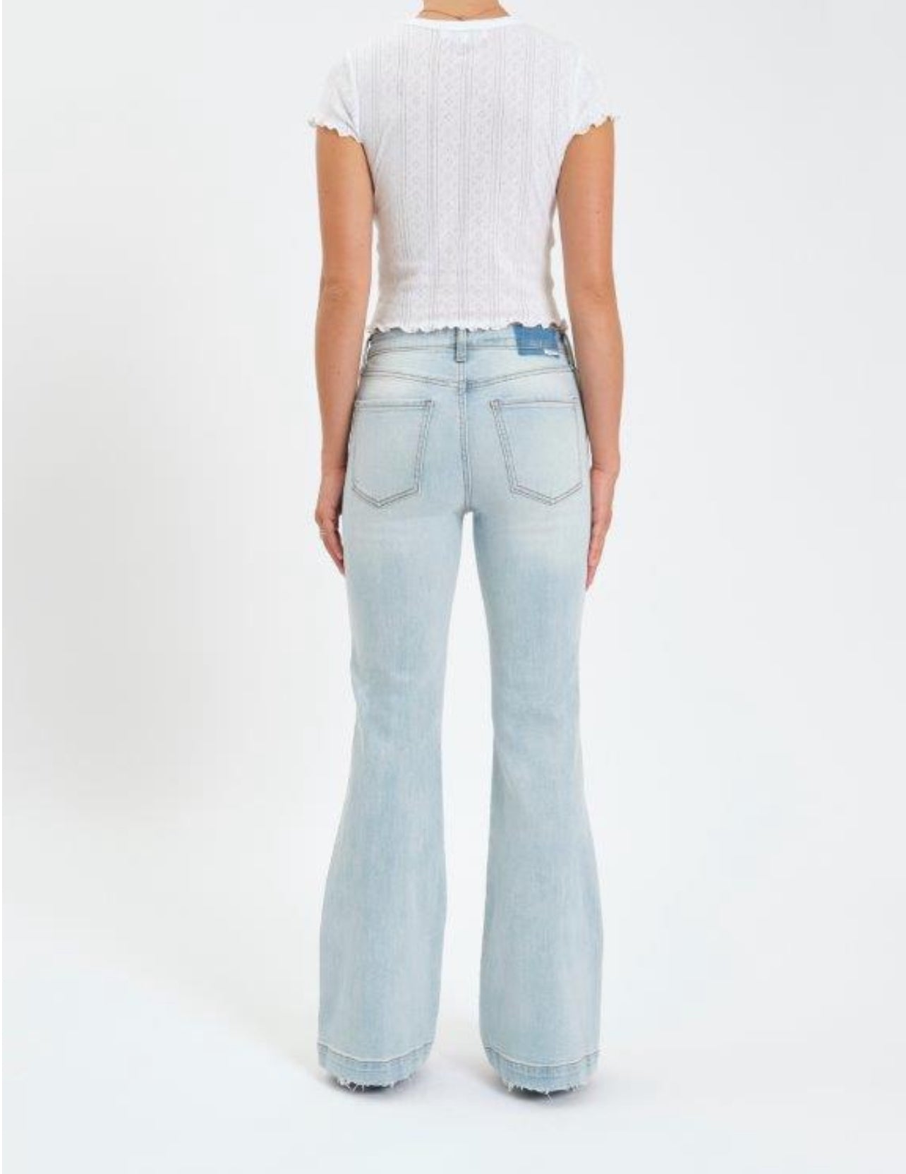 The Heart Breaker Mid Rise Flare in Swoon Vintage
