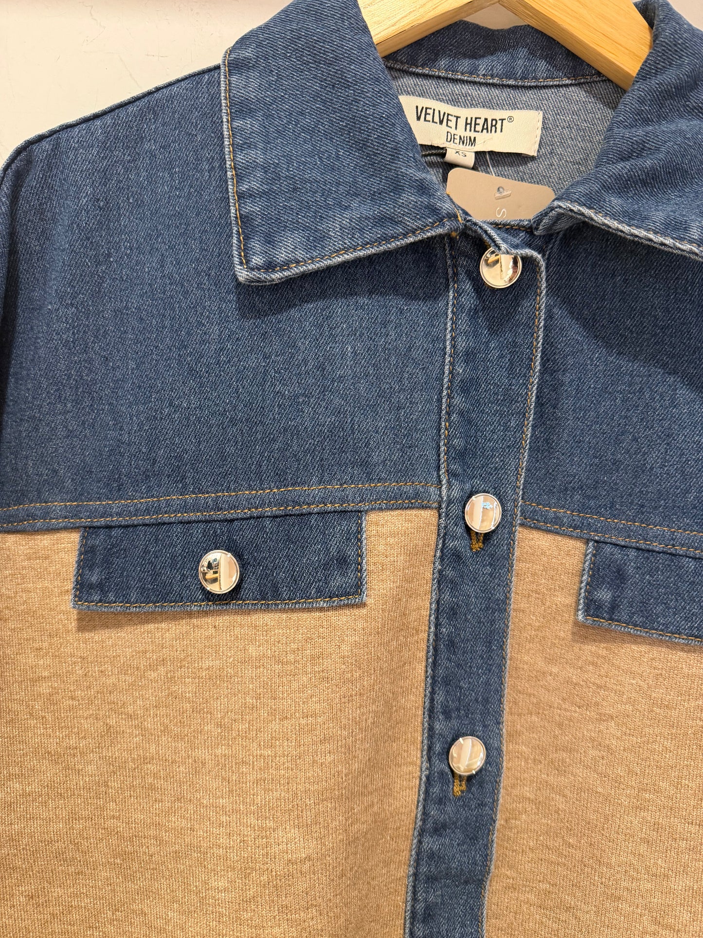 Velvet Heart GERTIE LONG SLEEVE SHACKET