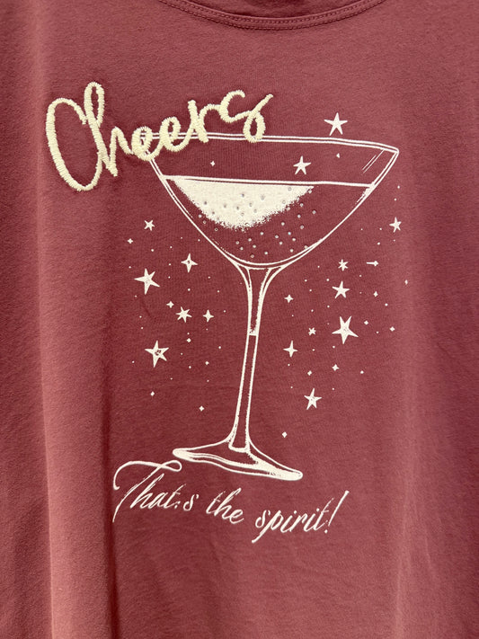 Cheers Short Sleeve Graphic Tee