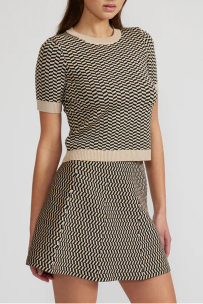 Lucy Paris Warren Knit Top