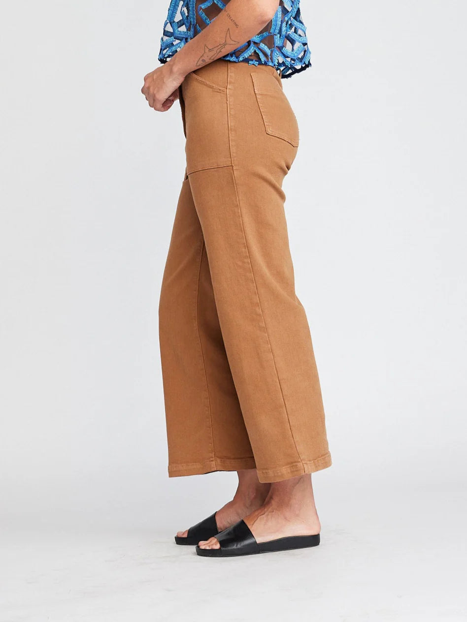 Aria, High Waist Copper Pant