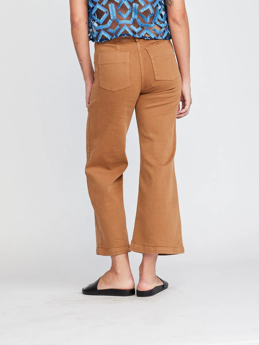 Aria, High Waist Copper Pant