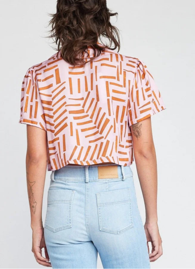 Ottilie Crop Short Sleeve Shirt