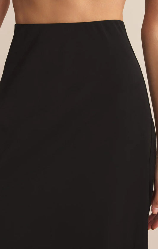 Z Supply Izabel Luxe Satin Skirt