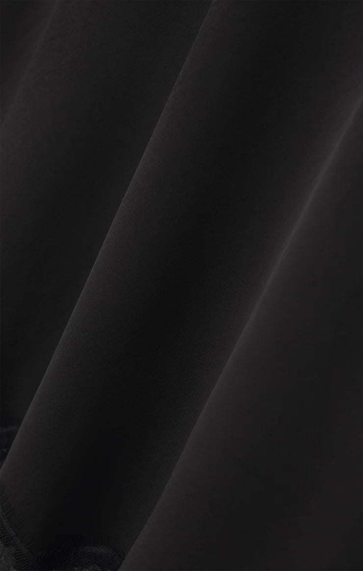 Z Supply| Cinder Lace Satin Midi Skirt