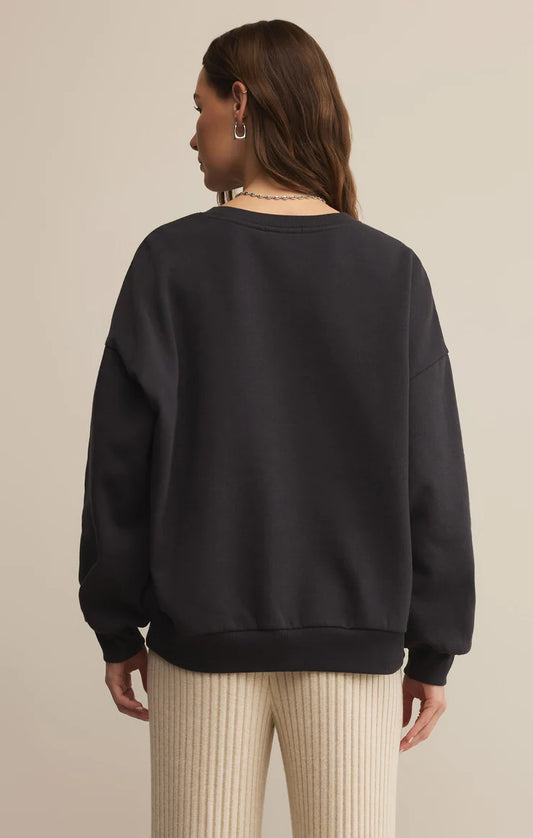 Z Supply Oversized Espresso Martini Sweatshirt