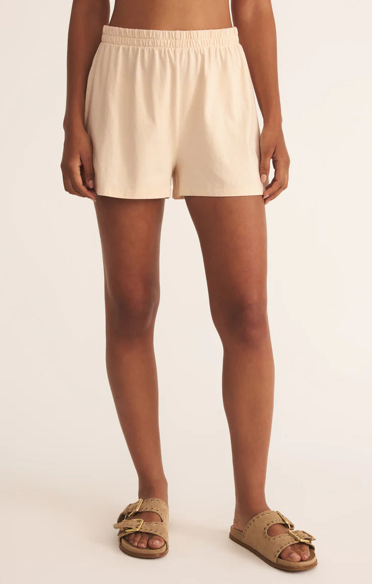 Scout Jersey Short - Panna Cotta