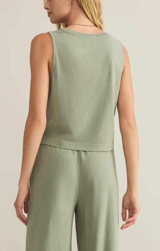 Sloane Sleeveless V-Neck Top By Z Supply