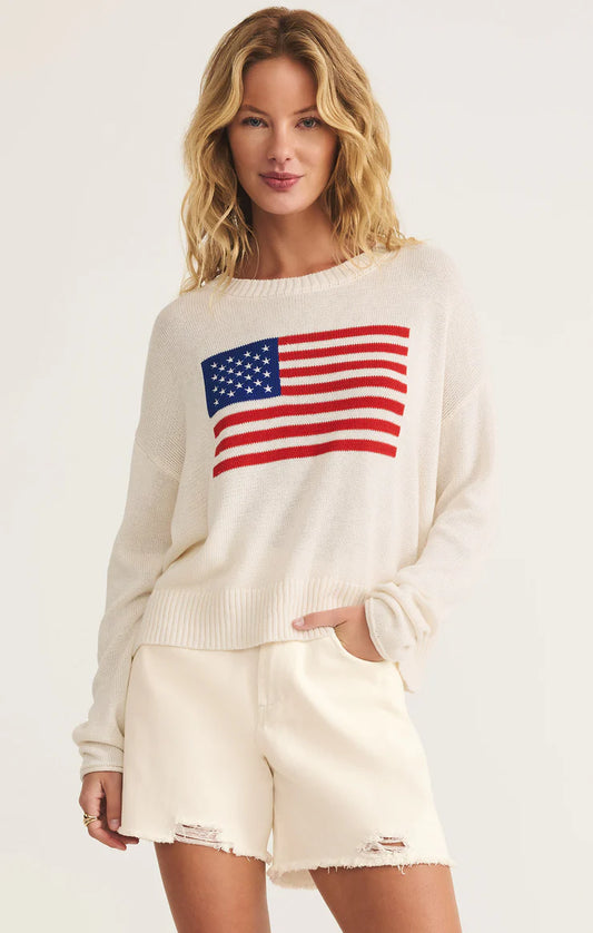 Z Supply Sienna Flag Sweater