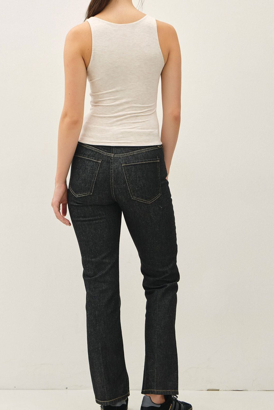Basic Full Length V-Neck Tank