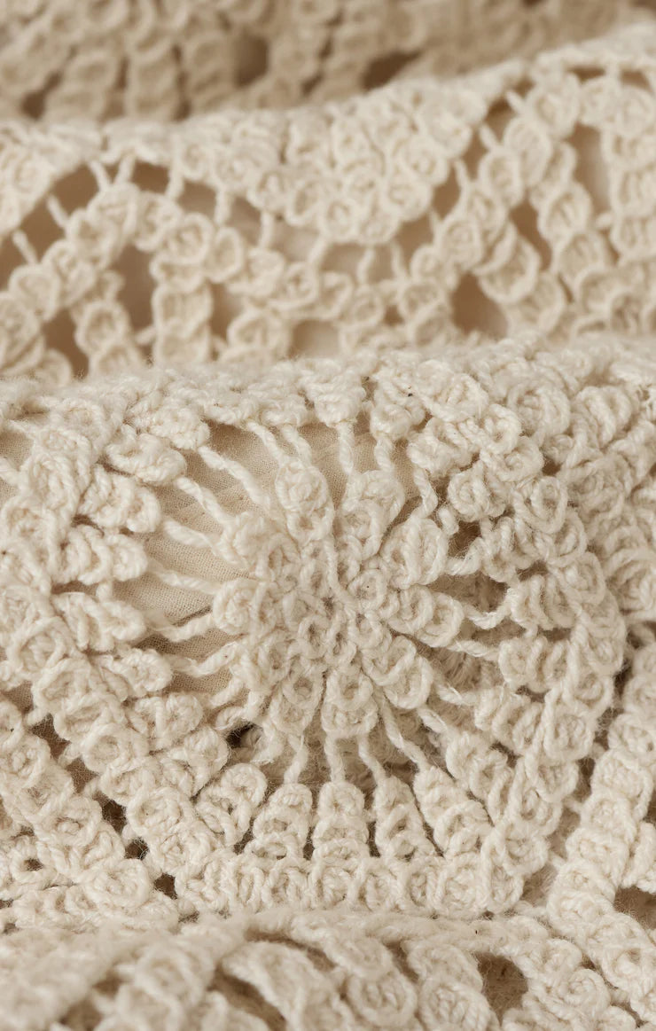 Z Supply Raquel Lace Cropped Top