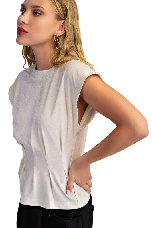 Evie High Neck Sleeveless Top