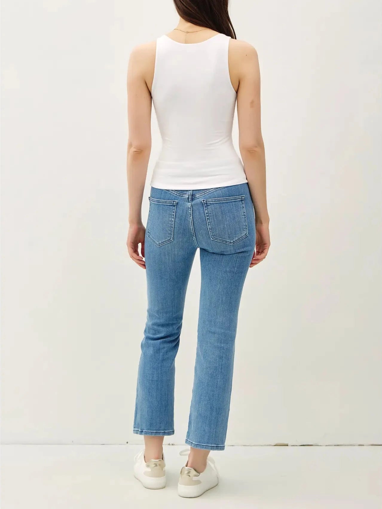 Basic Full Length V-Neck Tank