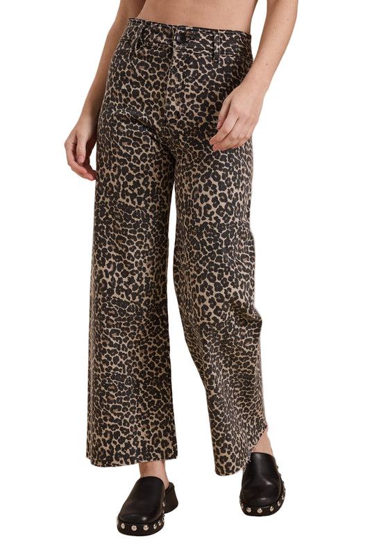 leopard Love High Waisted  Print Pants