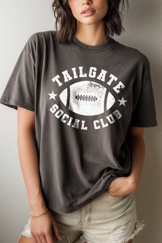 Tailgate Babe Football Graphic Tee.