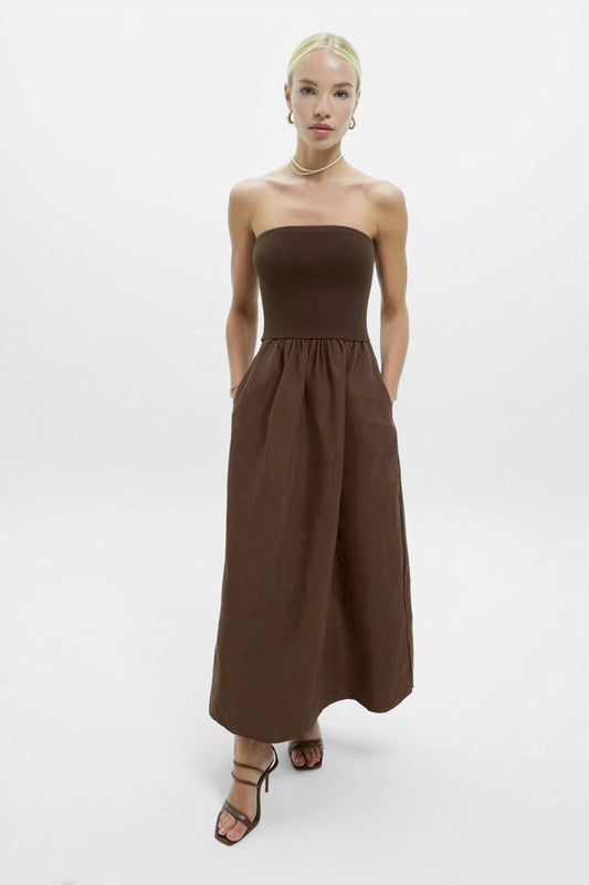 Claire Tube Top Maxi Dress