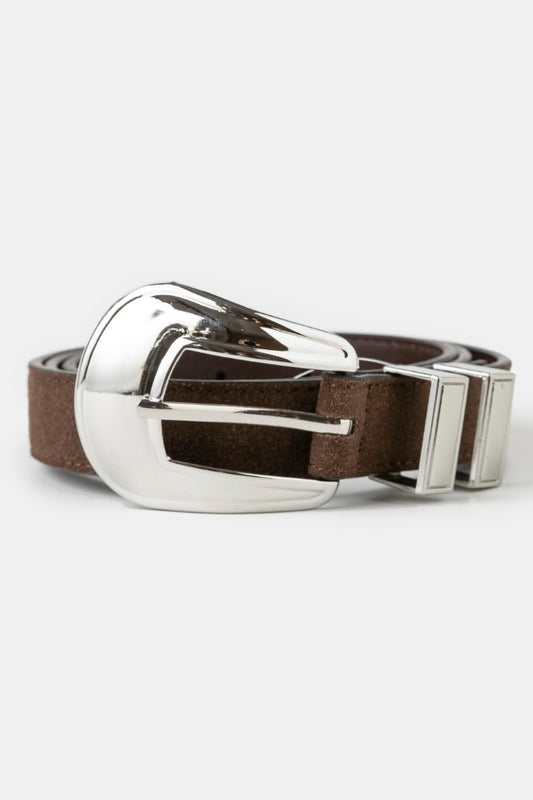 Western Style Statement Buckle Belt