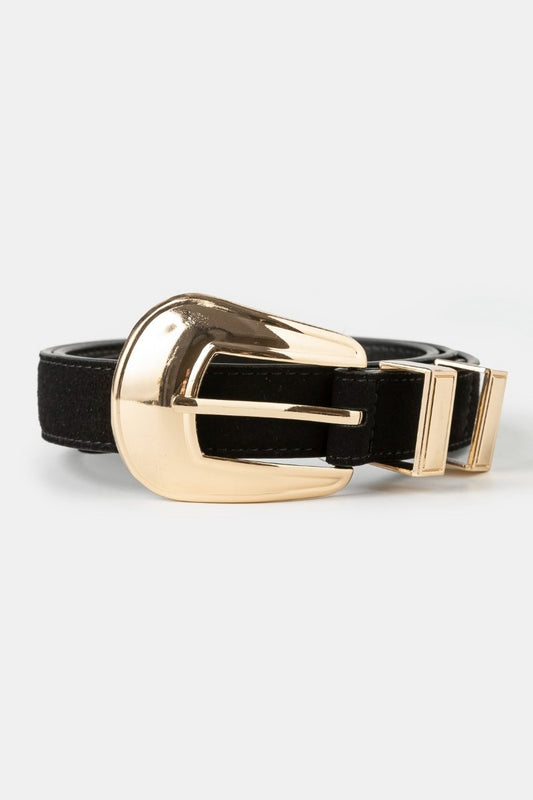 Western Style Statement Buckle Belt