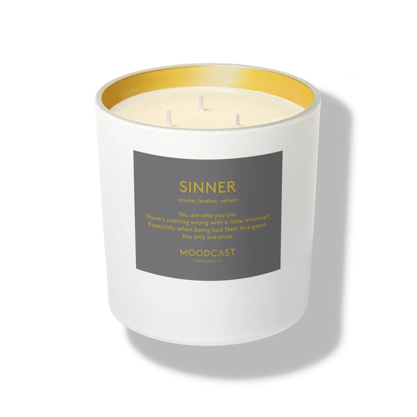 Moodcast Sinner 3-Wick Candle (24oz)