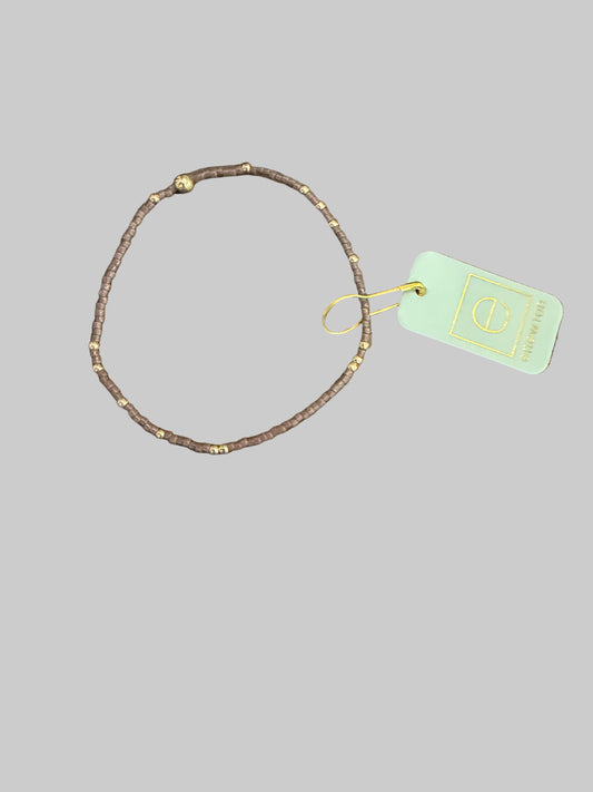 enewton hope unwritten bracelet- chocolate