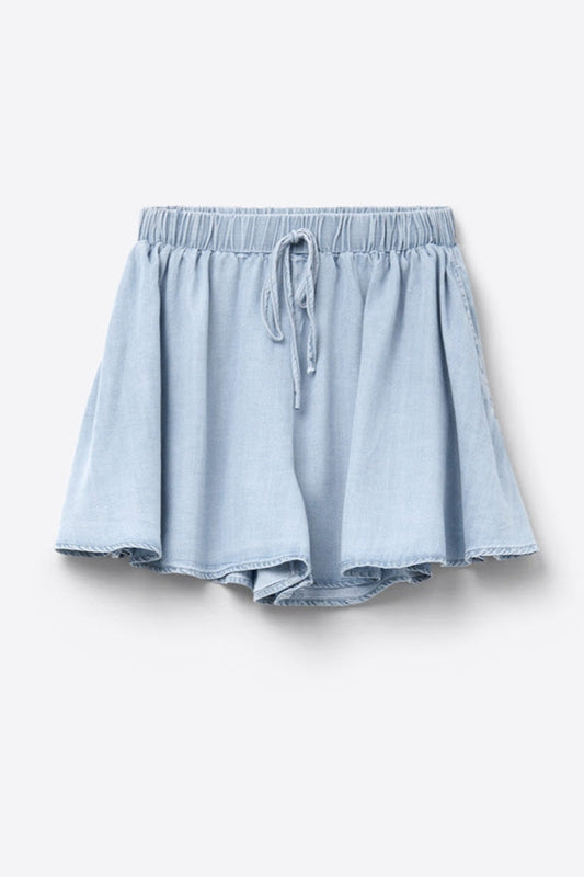Gigi Flowy Denim Shorts
