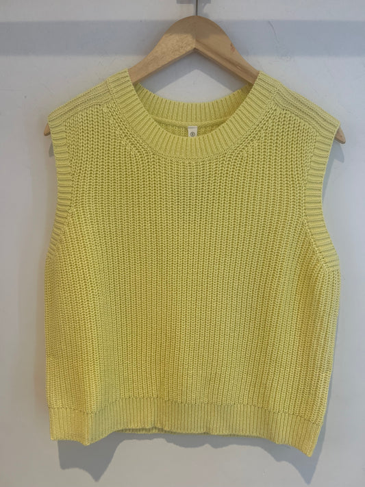 Cleo Sleeveless Sweater Top