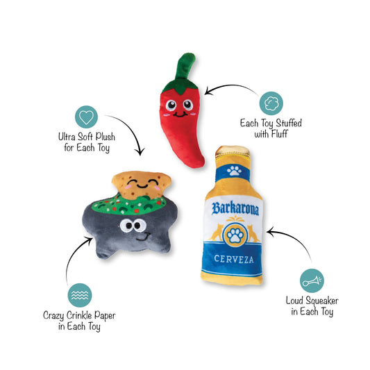 Happy Hour Pack Mini Pet Toys