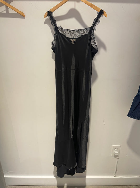Millie Lace Black Maxi Dress