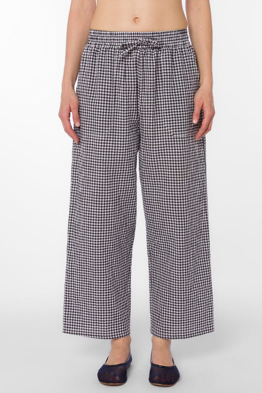 Velvet Heart Allie Black Gingham Pants
