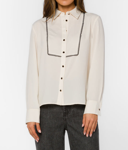 Velvet Heart Avianna Ivory Top