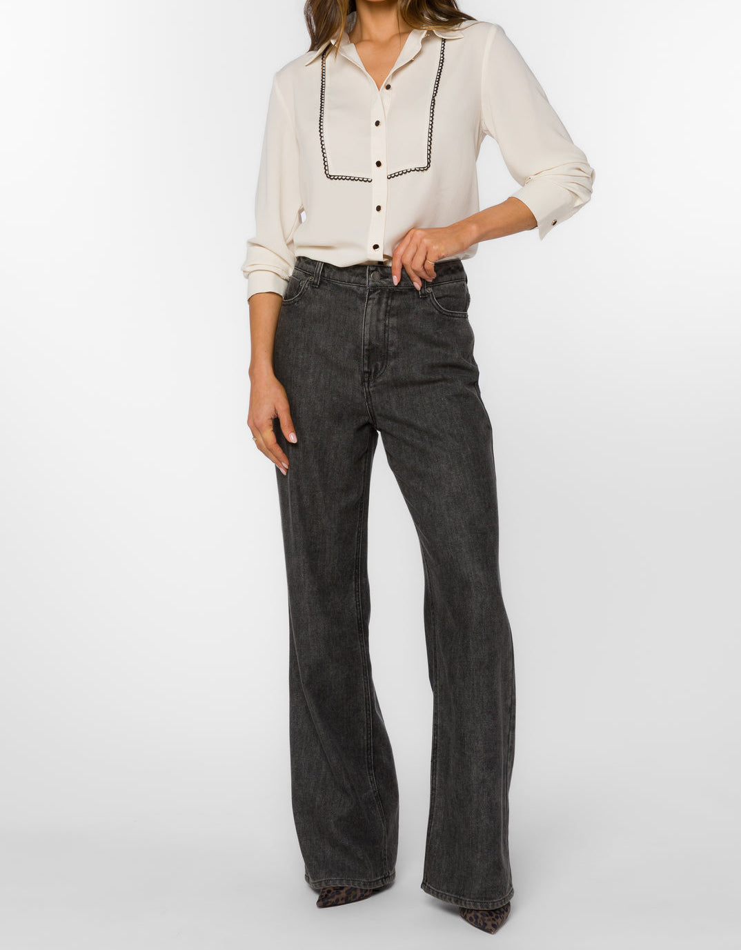 Velvet Heart Avianna Ivory Top