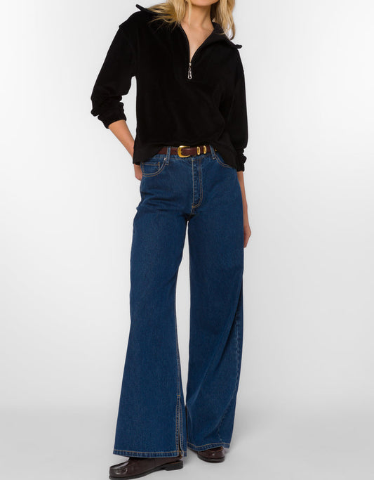 Velvet Heart Cristy Black Long Sleeve Top