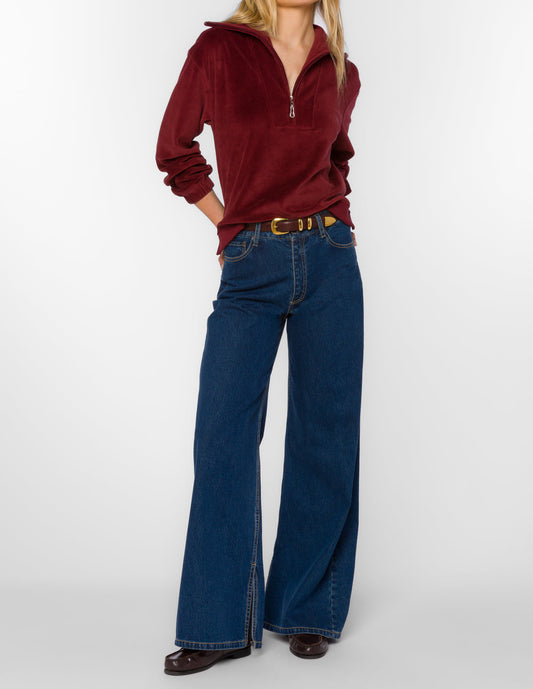 Velvet Heart Cristy Bordeaux Top