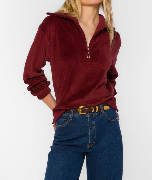 Velvet Heart Cristy Bordeaux Top