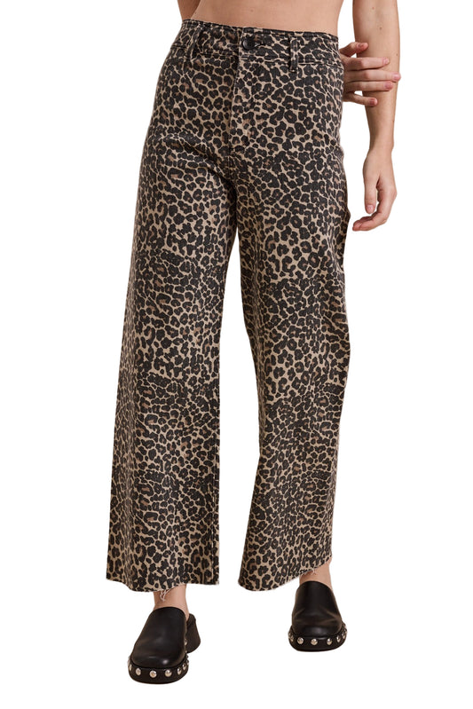 leopard Love High Waisted  Print Pants