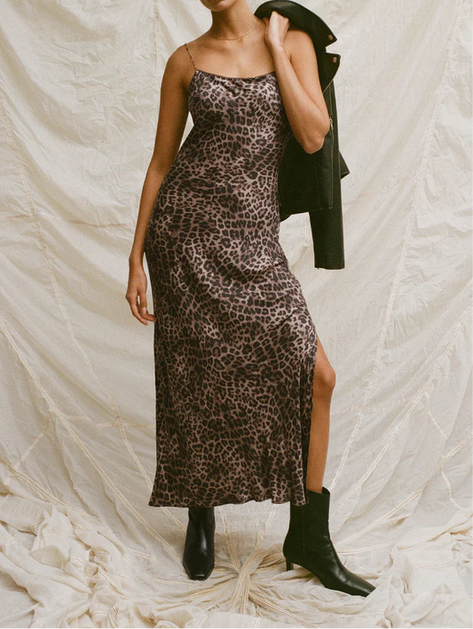 Z Supply Cielo Leopard Midi Dress