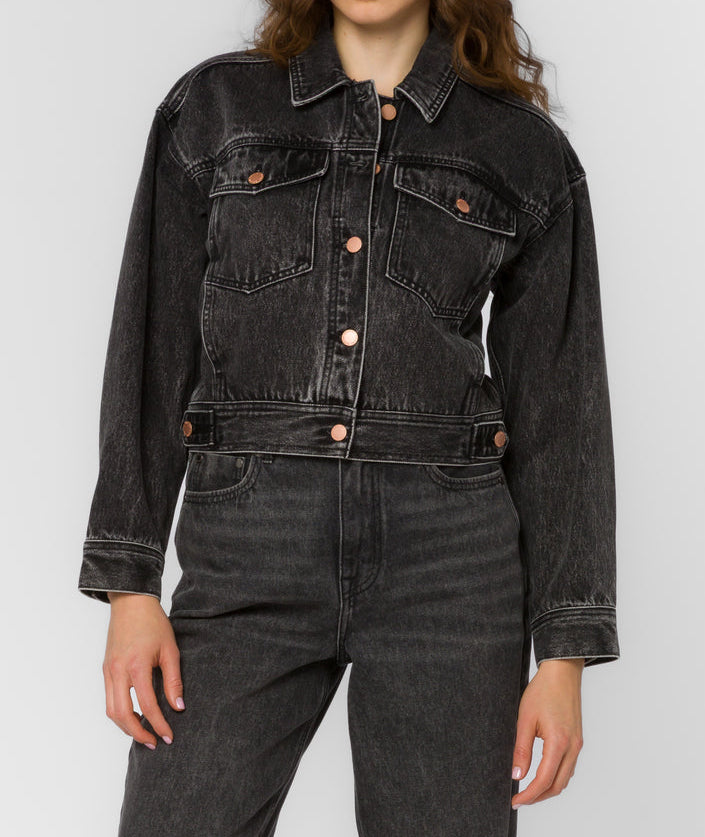 Velvet Heart Dion Faded Black Jacket