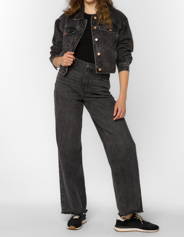 Velvet Heart Dion Faded Black Jacket