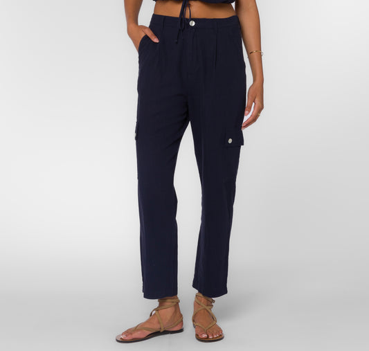 Velvet Heart Celia Navy Cargo Pant