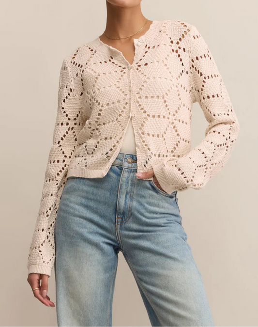 Z Supply Rosalyn Diamond Sweater Cardigan